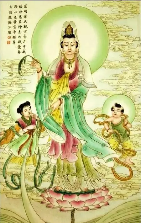 100幅觀音菩薩畫像,哪怕只看一眼,也能得到無量功德福報