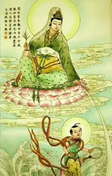 100幅觀音菩薩畫像,哪怕只看一眼,也能得到無量功德福報
