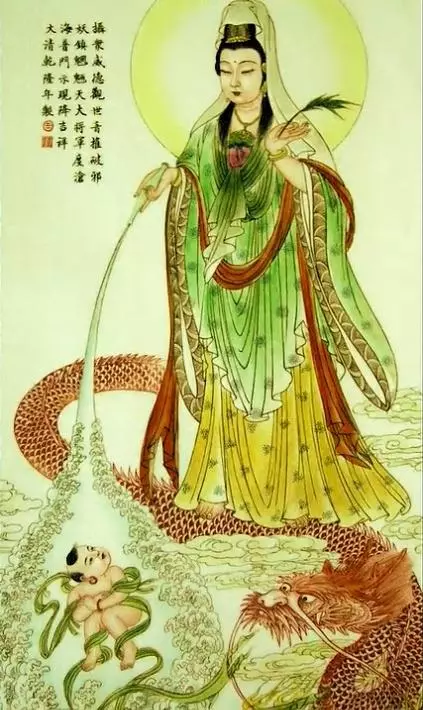 100幅觀音菩薩畫像,哪怕只看一眼,也能得到無量功德福報