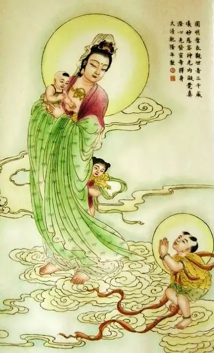 100幅觀音菩薩畫像,哪怕只看一眼,也能得到無量功德福報