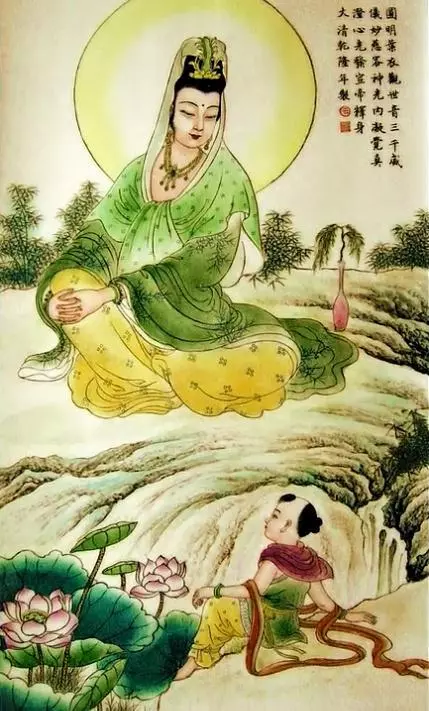 100幅觀音菩薩畫像,哪怕只看一眼,也能得到無量功德福報