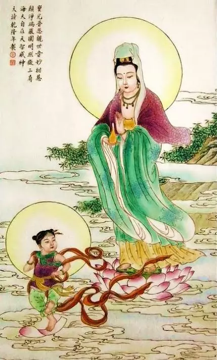 100幅觀音菩薩畫像,哪怕只看一眼,也能得到無量功德福報