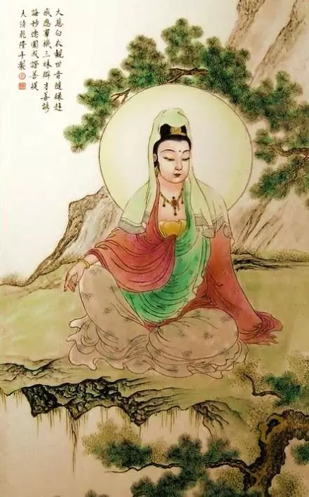100幅觀音菩薩畫像,哪怕只看一眼,也能得到無量功德福報