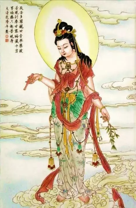 100幅觀音菩薩畫像,哪怕只看一眼,也能得到無量功德福報