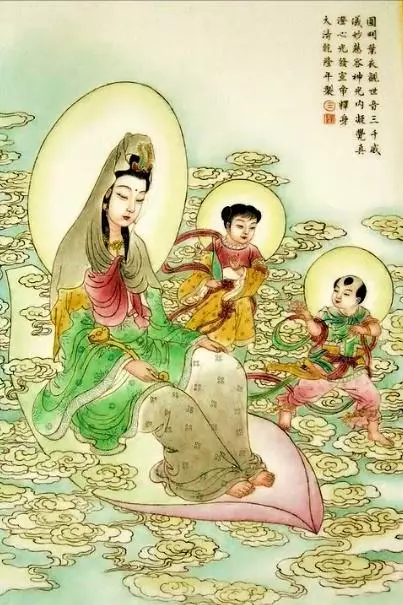 100幅觀音菩薩畫像,哪怕只看一眼,也能得到無量功德福報