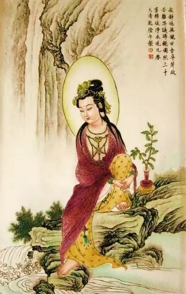 100幅觀音菩薩畫像,哪怕只看一眼,也能得到無量功德福報