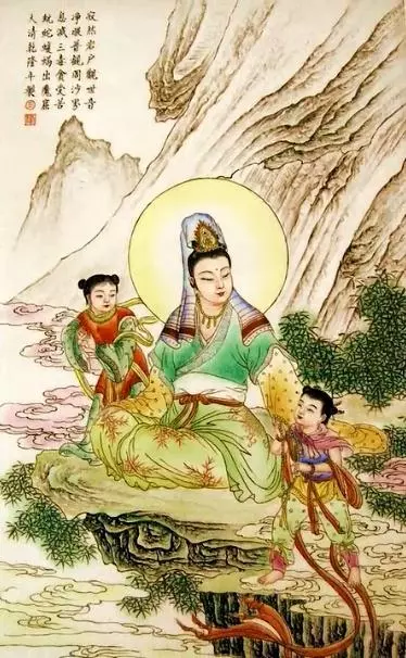 100幅觀音菩薩畫像,哪怕只看一眼,也能得到無量功德福報