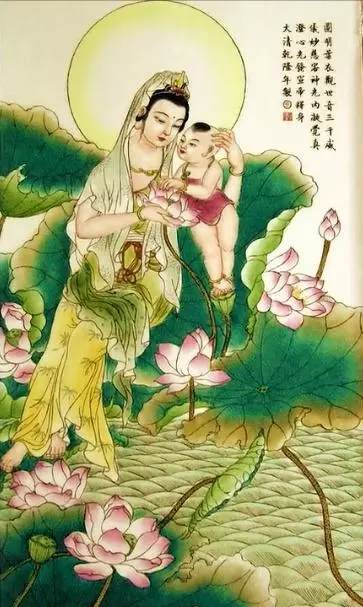 100幅觀音菩薩畫像,哪怕只看一眼,也能得到無量功德福報