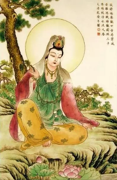 100幅觀音菩薩畫像,哪怕只看一眼,也能得到無量功德福報