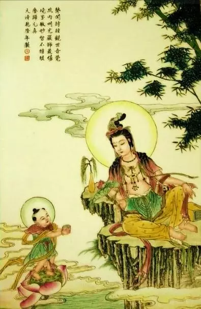 100幅觀音菩薩畫像,哪怕只看一眼,也能得到無量功德福報
