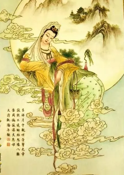 100幅觀音菩薩畫像,哪怕只看一眼,也能得到無量功德福報