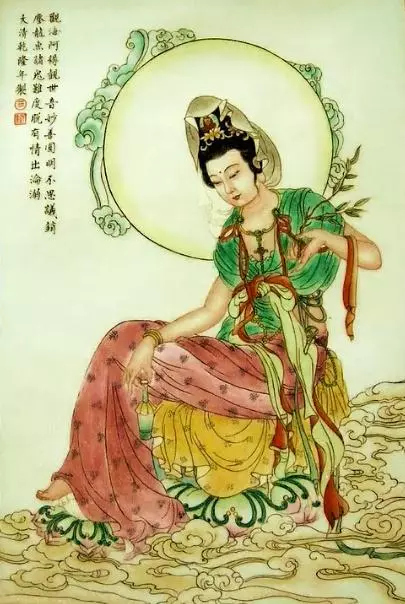 100幅觀音菩薩畫像,哪怕只看一眼,也能得到無量功德福報