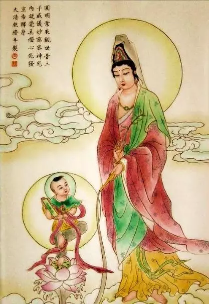 100幅觀音菩薩畫像,哪怕只看一眼,也能得到無量功德福報