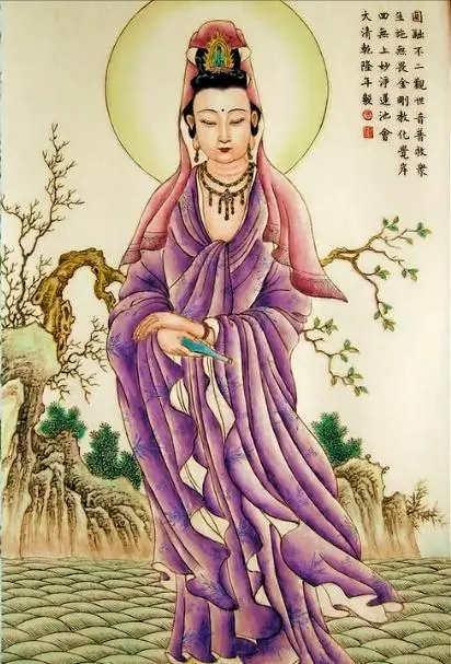 100幅觀音菩薩畫像,哪怕只看一眼,也能得到無量功德福報
