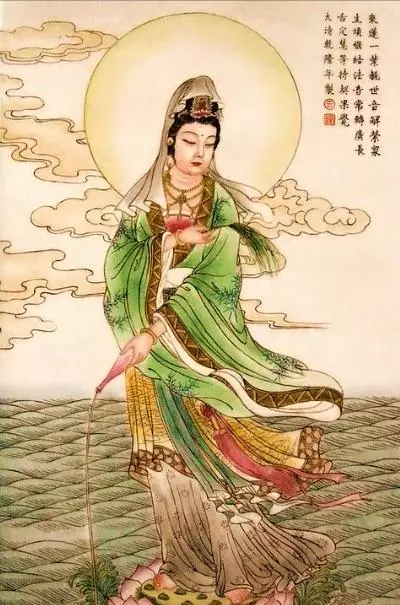 100幅觀音菩薩畫像,哪怕只看一眼,也能得到無量功德福報