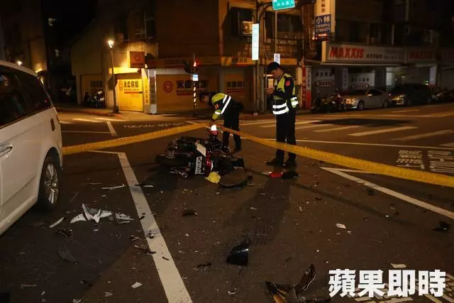 休旅車過路口遭機車側撞 騎士送醫命危