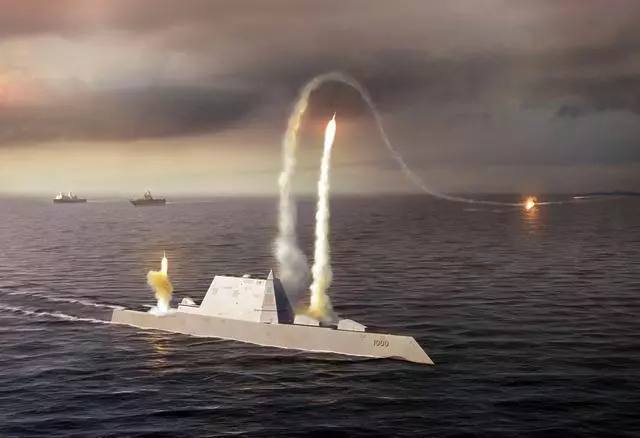 中看不中用!美軍重金打造的科幻戰艦啥回事?遇上056型都要犯難