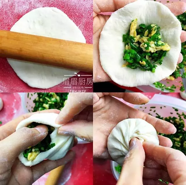 皮酥餡香,底部焦脆的冰花水煎包,一口氣能吃五個!