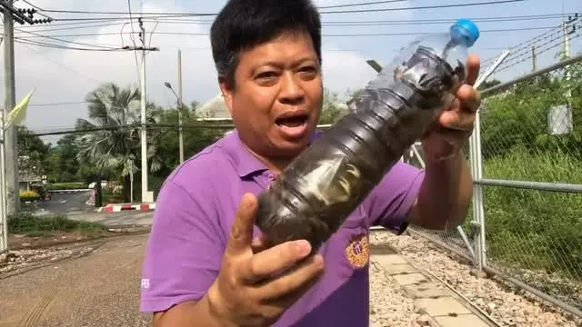 男子捉了15隻螃蟹,塞到瓶子裡,15天後打開樂壞了!