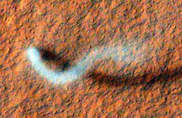 火星出現神秘「狼煙」,火星文明開啟防禦人類?科學家說不準答案