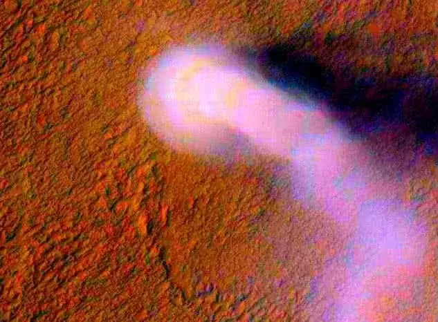 火星出現神秘「狼煙」,火星文明開啟防禦人類?科學家說不準答案
