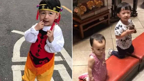 2歲小弟弟「擲筊用奶音」無釐頭問媽祖一句話!讓北港媽祖婆顯神蹟「秒聖杯答應」!媽媽當場超傻眼哀號「唉唷」!
