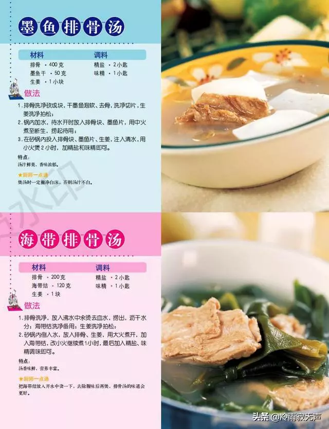 美味！20種經典煲湯，養生又暖胃，快收藏起來！