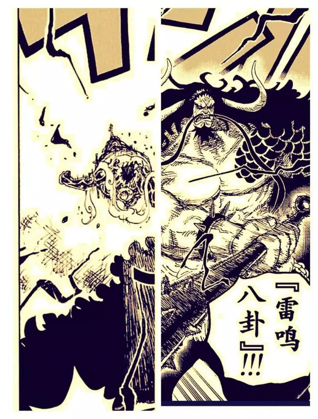 《海賊王》里卡二能跟大將打上三招嗎?