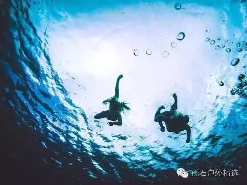 男子潛入海底尋寶頭上卻出現紅色異物,朋友們看清後拔腿就跑!