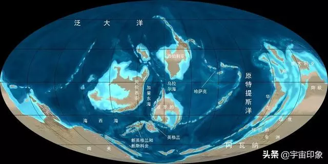 平均每六億年誕生一塊古大陸,看來亞特蘭蒂斯的傳說並非毫無依據