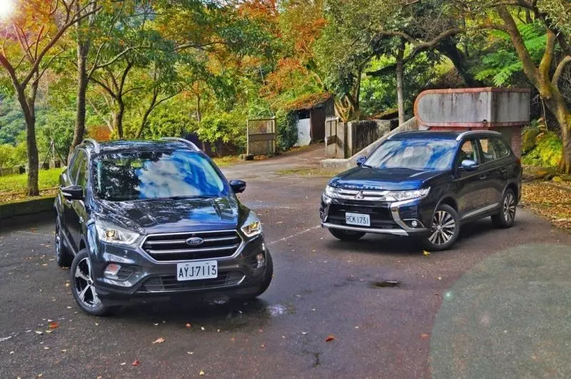 覺得不輸!Ford KUGA 環景動勁版vs. 19年式Mitsubishi Outlander | 深度報導
