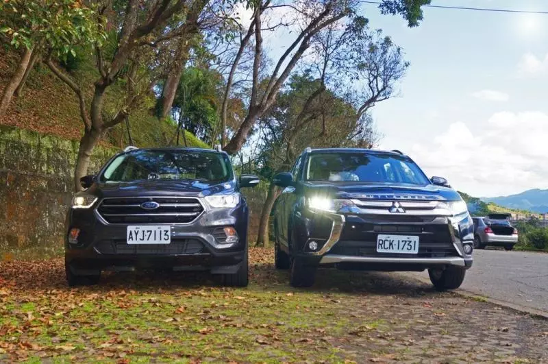 覺得不輸!Ford KUGA 環景動勁版vs. 19年式Mitsubishi Outlander | 深度報導