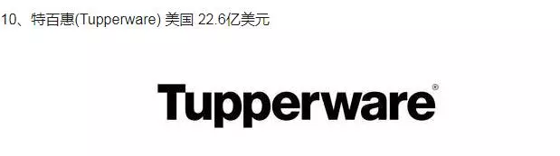 2019全球十大直銷公司