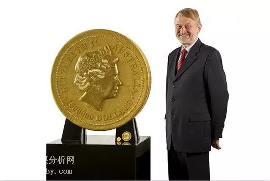 世界上最重的金幣有多重?