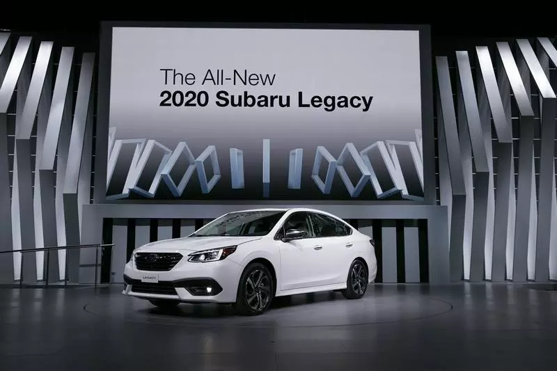 【芝加哥車展】11.6吋螢幕與2.4升渦輪,Subaru新款Legacy兩大亮點