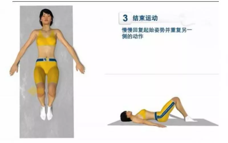 每天這樣躺下1分鐘,快速瘦腰圍就能減小5公分!