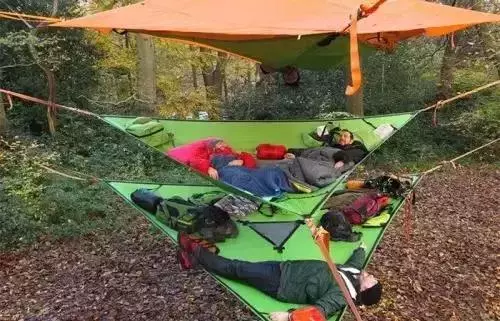 這才叫露營,你那只能叫打地鋪!