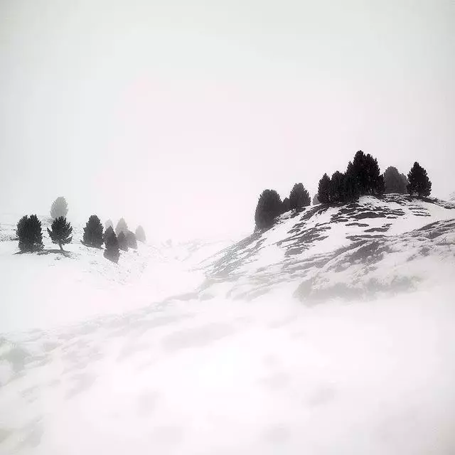 同樣是拍雪,這就是攝影師和普通人的差別!