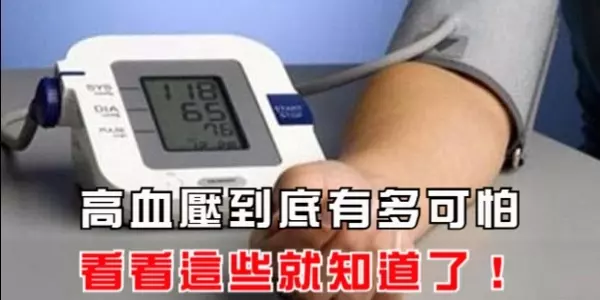 高血壓到底有多可怕,看看這些就知道了!醫生溫馨提醒!!