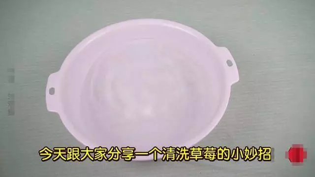 草莓千萬別用清水沖了!教你簡單一招,只需幾分鐘,髒東西就自己跑出來了!
