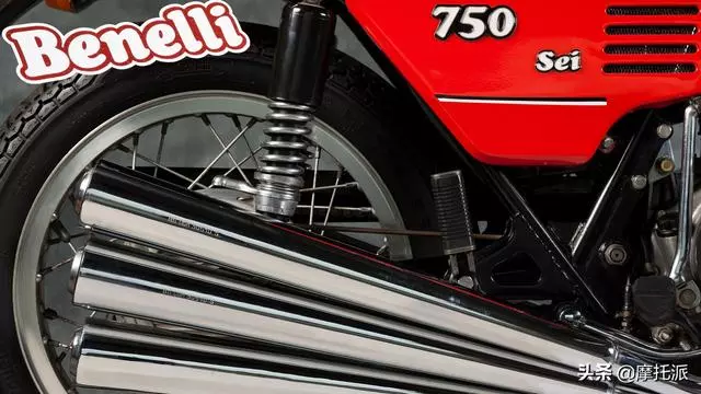 世界上首款量產6缸摩托車——Benelli 750 & 900 Sei