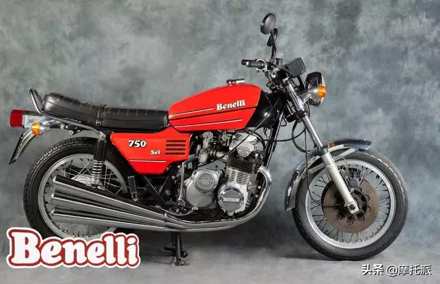 世界上首款量產6缸摩托車——Benelli 750 & 900 Sei