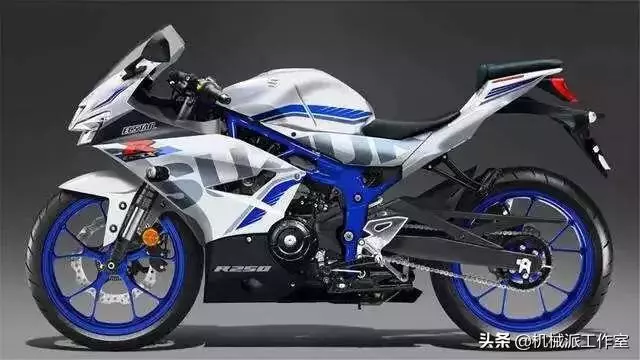 鈴木新款小跑GSX-R250,採用油冷?