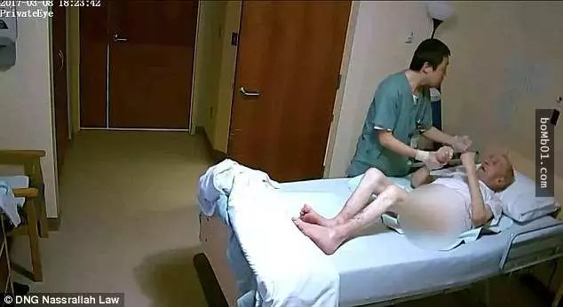 超扯護理人員毆打老人的經過全被監視器拍下來,一共揮出11拳讓人看了都心裡發寒!