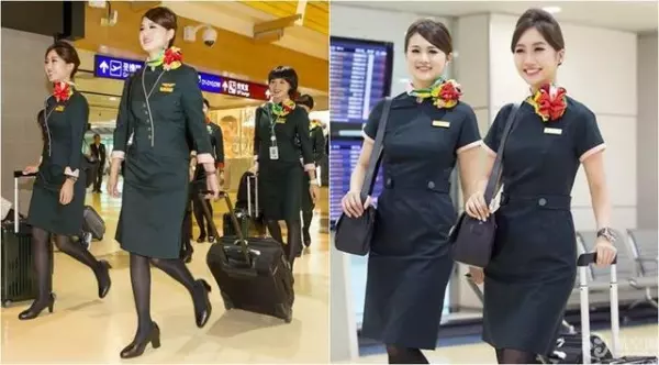 長榮空姐「嫌新制服醜」拍照最後留念!照片曝光美到「連國外媒體都讚嘆」!