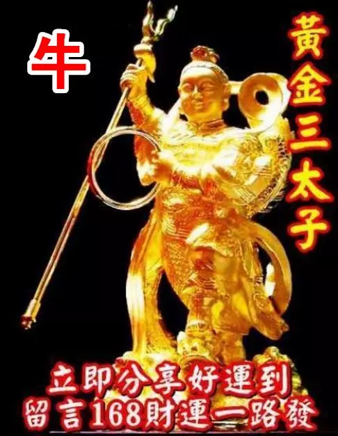 三太子保佑,點名「六大生肖」,無病、無痛、無災!多福、多祿、多壽!