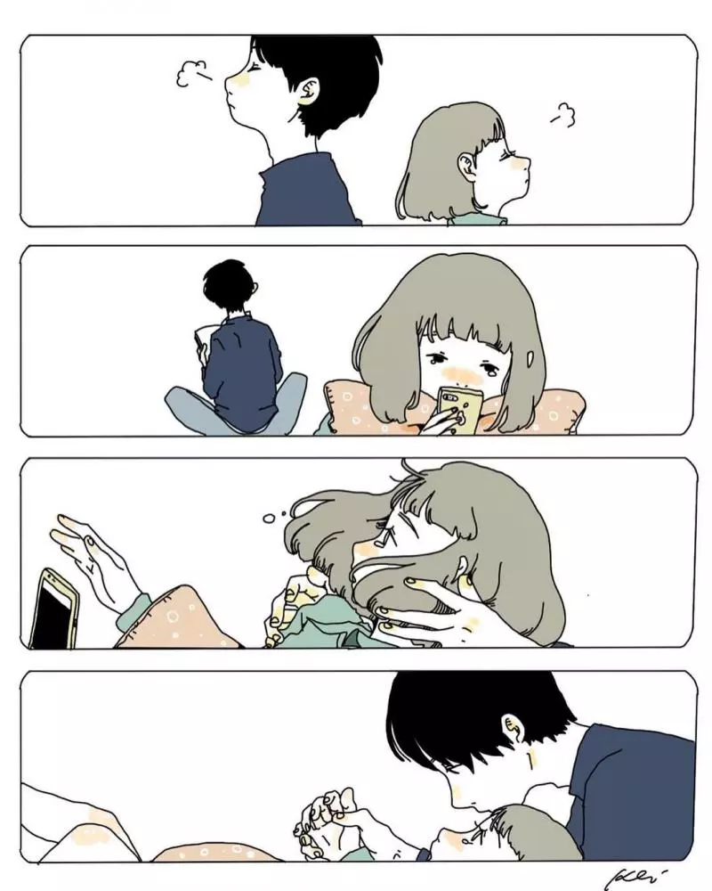 這款男友根本行走的暖爐~ 「超甜情侶日常」體貼都在細節裡