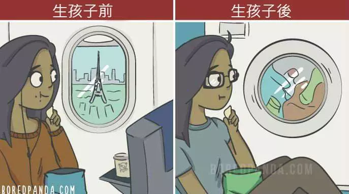 18張爸媽一定懂的「為人父母前後」對比圖,爸爸星期一整個解脫差點沒笑死!