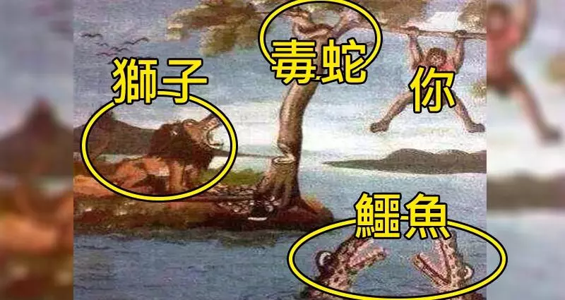 在這種環境中你有可能活下來嗎?據說平均每10000個人裡面不到1個人能答對這題……