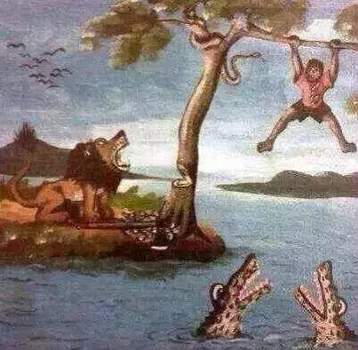 在這種環境中你有可能活下來嗎?據說平均每10000個人裡面不到1個人能答對這題……